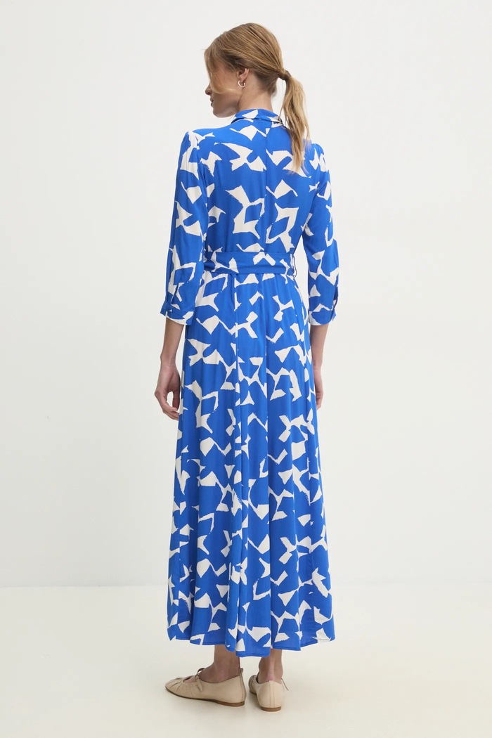 Îmbrăcăminte Answear Lab rochie 62998.2024.1377.FKK albastru