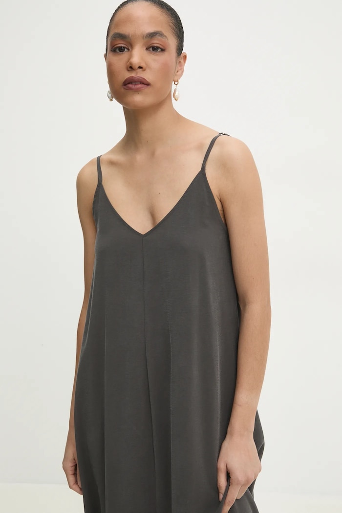 Answear.LAB sukienka 00106.TWK szary
