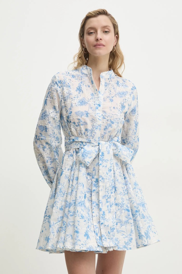 Answear Lab rochie mini albastru 80960.5.FKK
