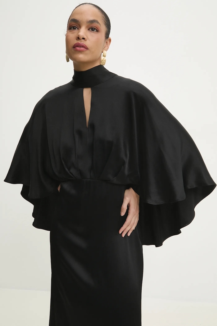 Answear Lab rochie 2971.TKK negru WW25