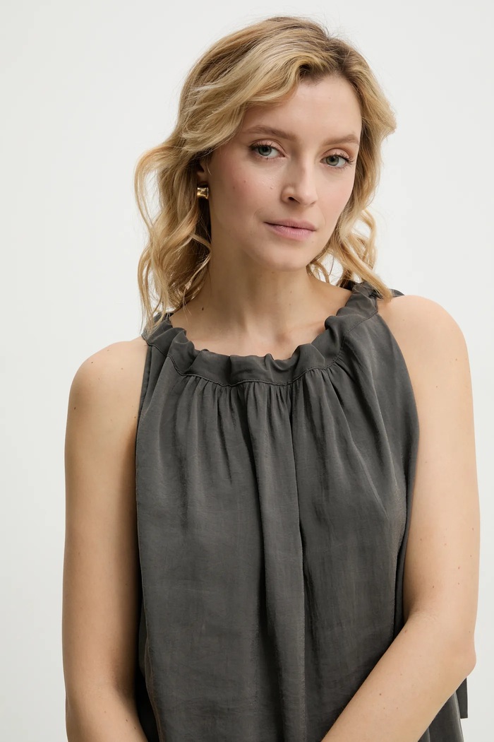Answear Lab rochie Answear.LAB 3213.tos gri