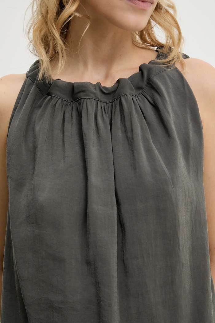 Answear Lab rochie Answear.LAB gri 3213.tos