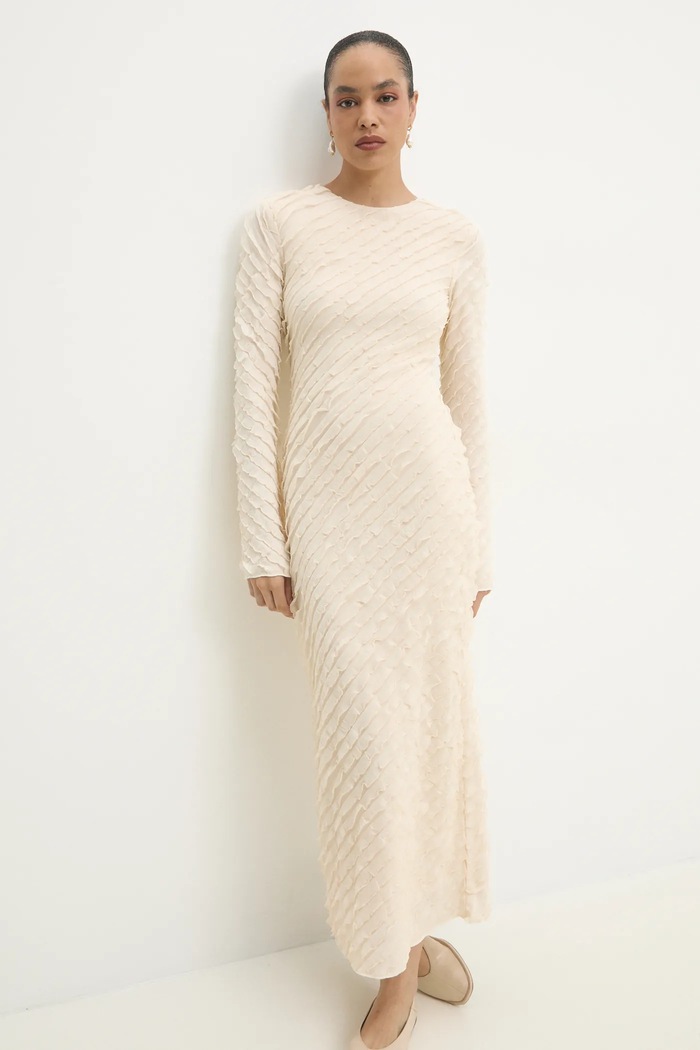 Answear Lab rochie 23338.fos bej WW25