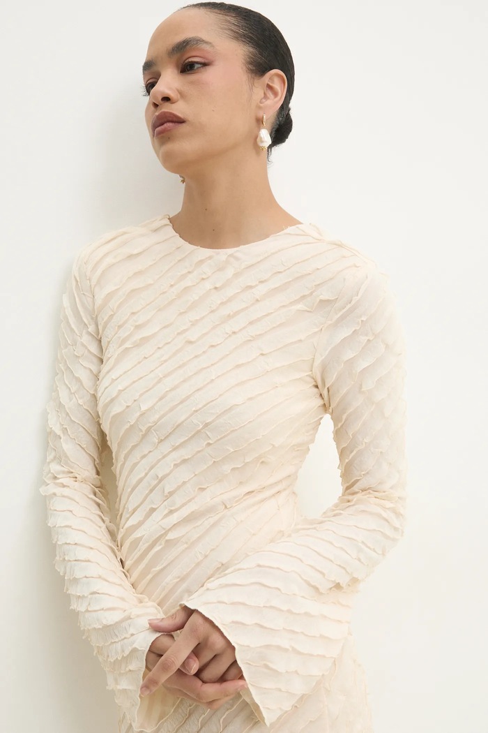 Answear Lab rochie bej 23338.fos