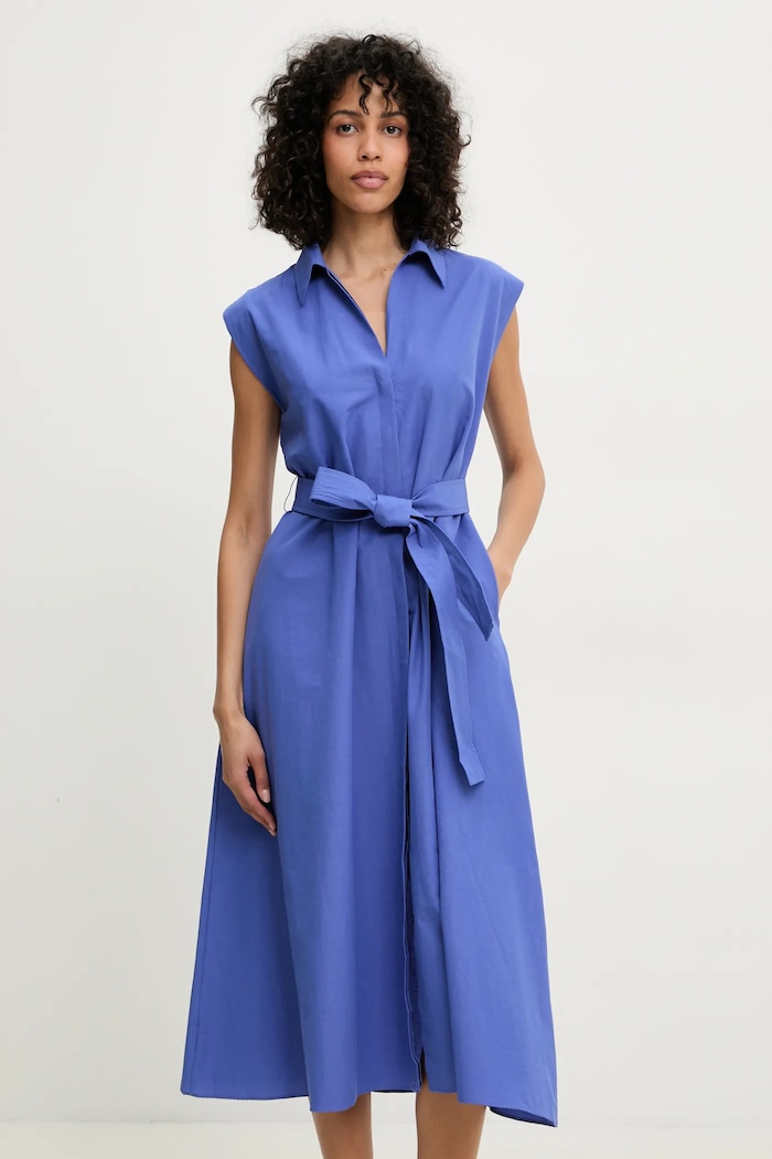 Answear Lab rochie fixat albastru sng.114.tos