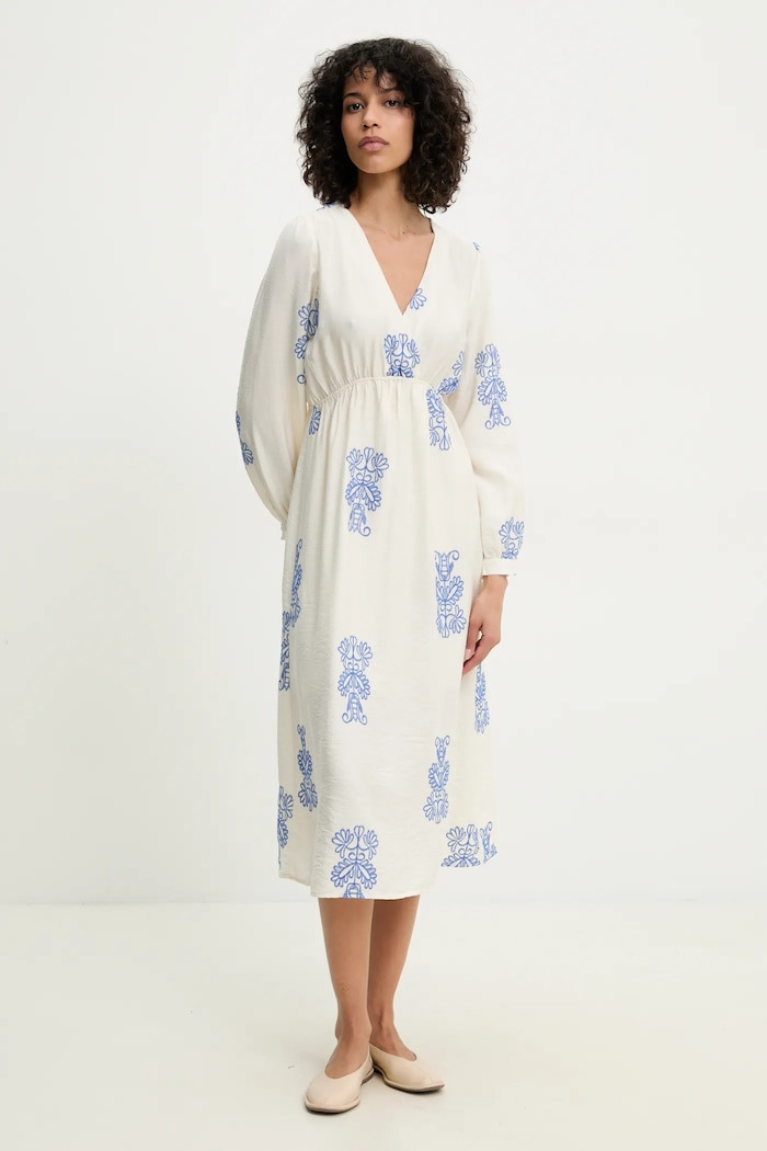 Answear Lab rochie R5190.HWK alb WW25