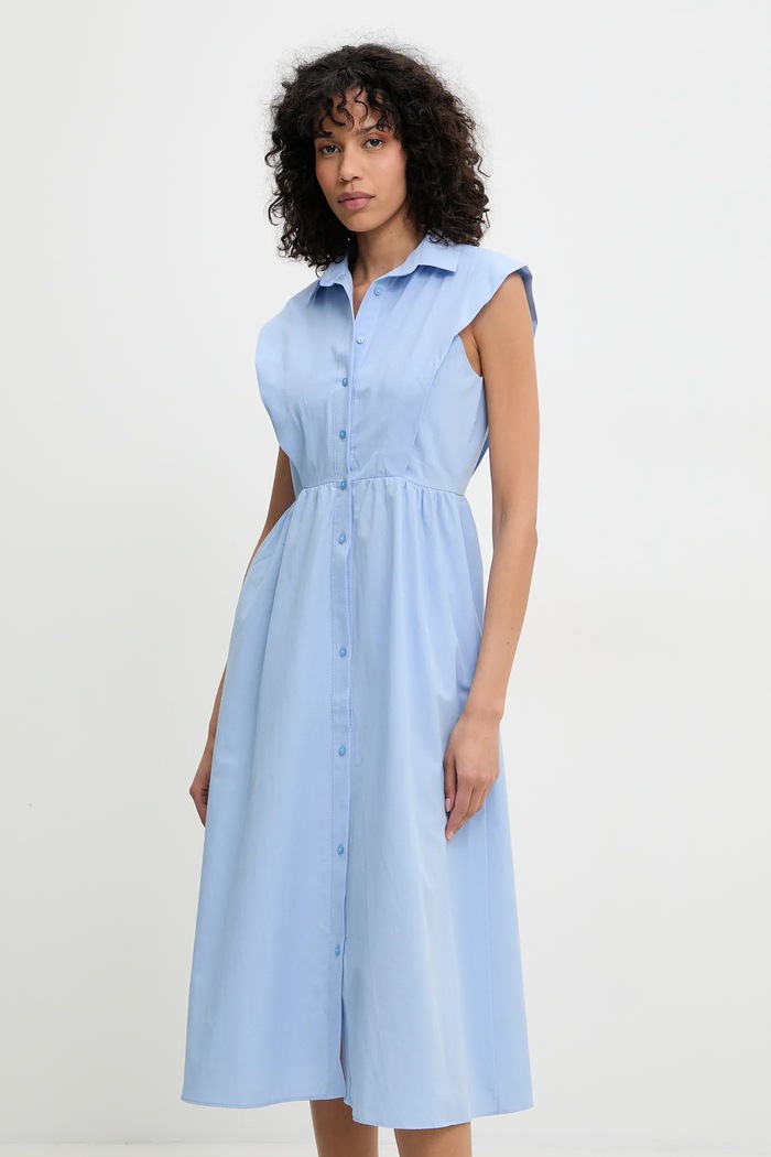 Answear Lab rochie sng.124.tos albastru WW25