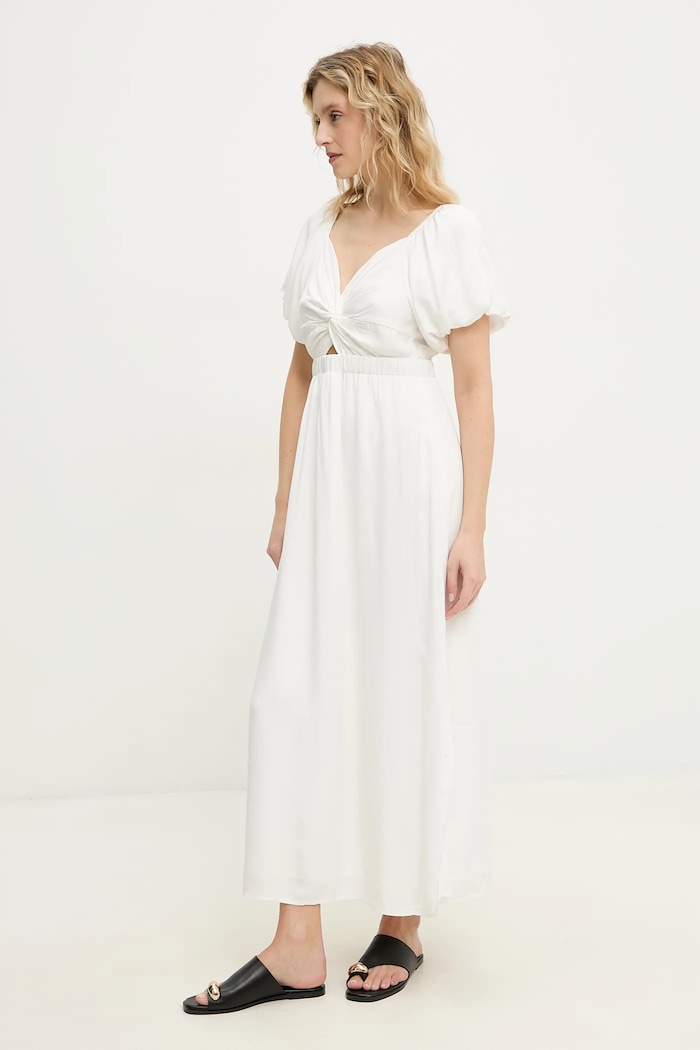 Φόρεμα Answear.LAB ps9187s.fos λευκό WW25