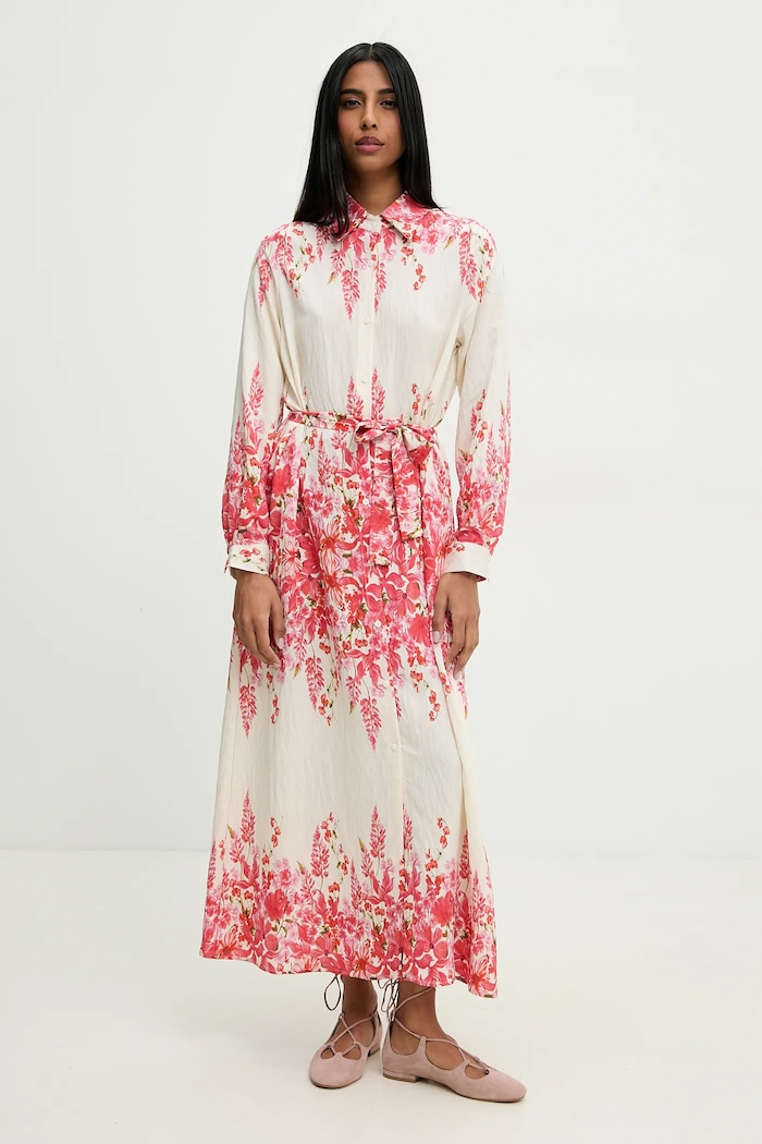 Answear Lab rochie fixat roz 5446.fos