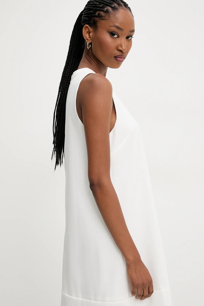 Answear Lab rochie alb 5284.IKK