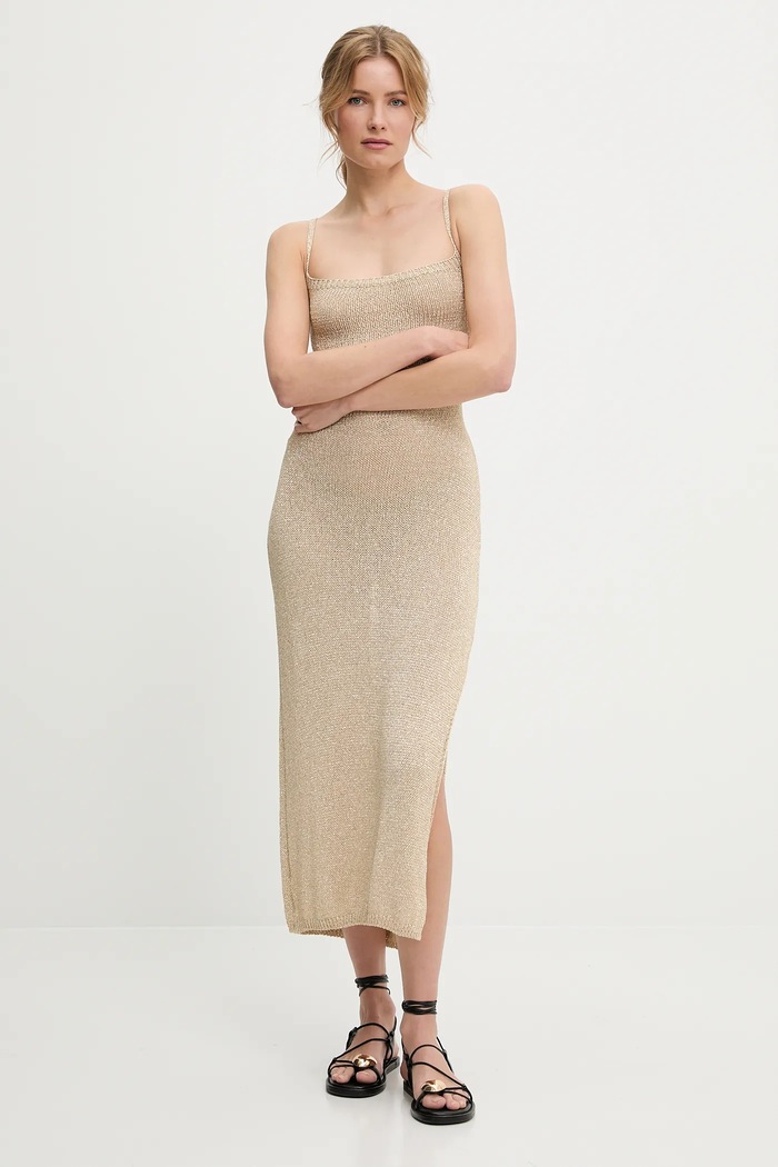 Îmbrăcăminte Answear Lab rochie 2090.flk aur
