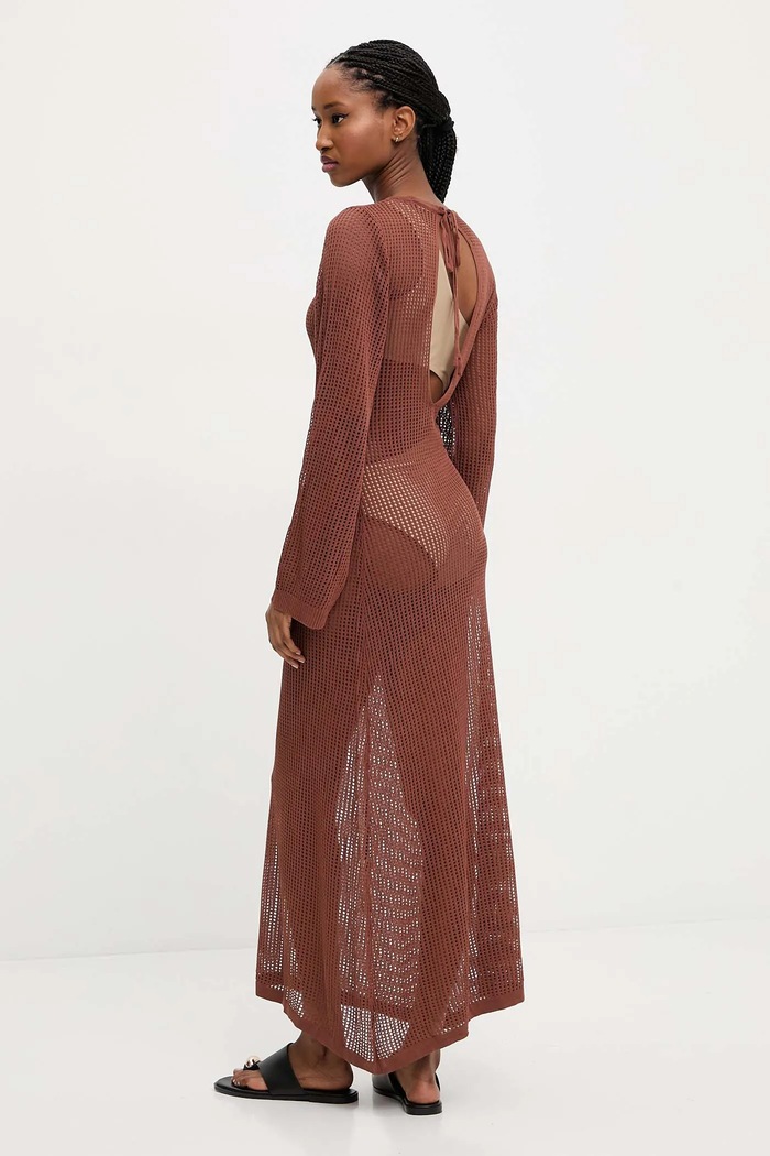 Answear.LAB Answear Lab rochie de plaja 6093.fos maro WW25