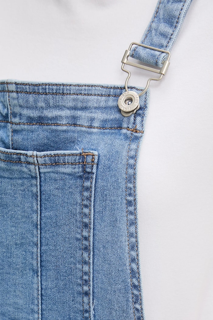 Answear Lab rochie din denim albastru HM5243.fos