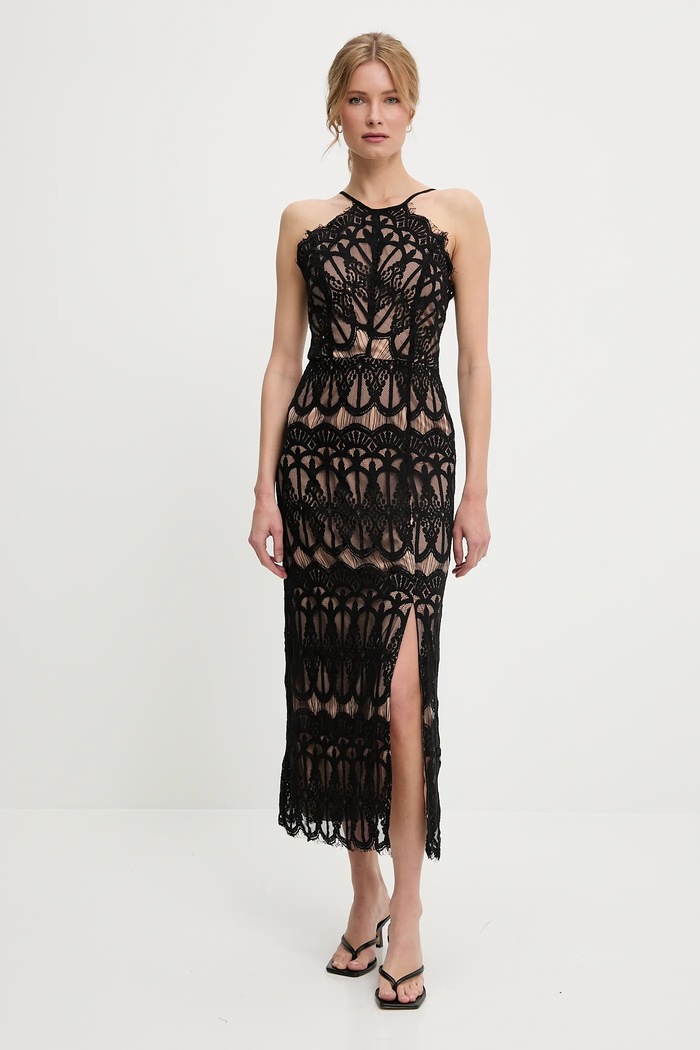 Answear.LAB Answear Lab rochie 606521.flk negru WW25
