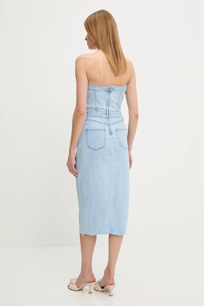 Îmbrăcăminte Answear Lab rochie din denim RD2303.fos albastru