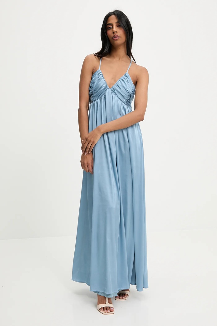 Answear Lab rochie maxi albastru ps9089s.fos