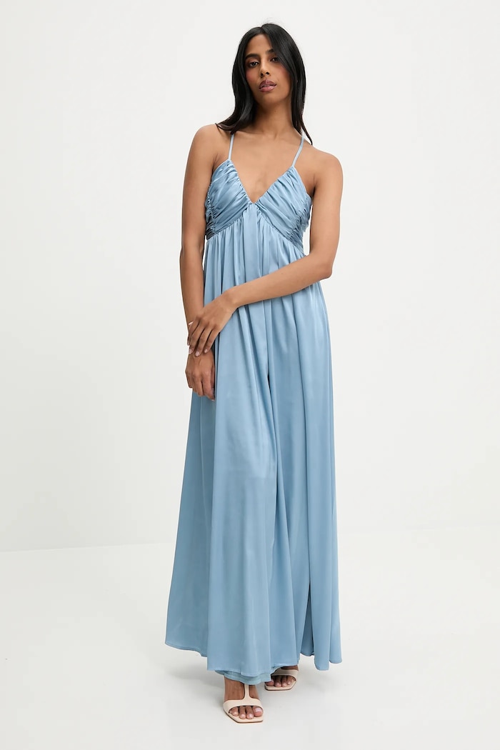 Answear Lab rochie maxi albastru ps9089s.fos