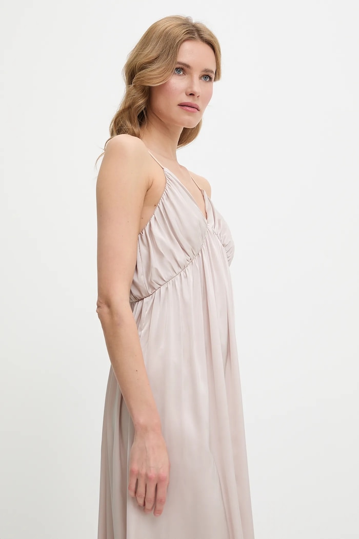 Answear Lab rochie bej ps9168.fos