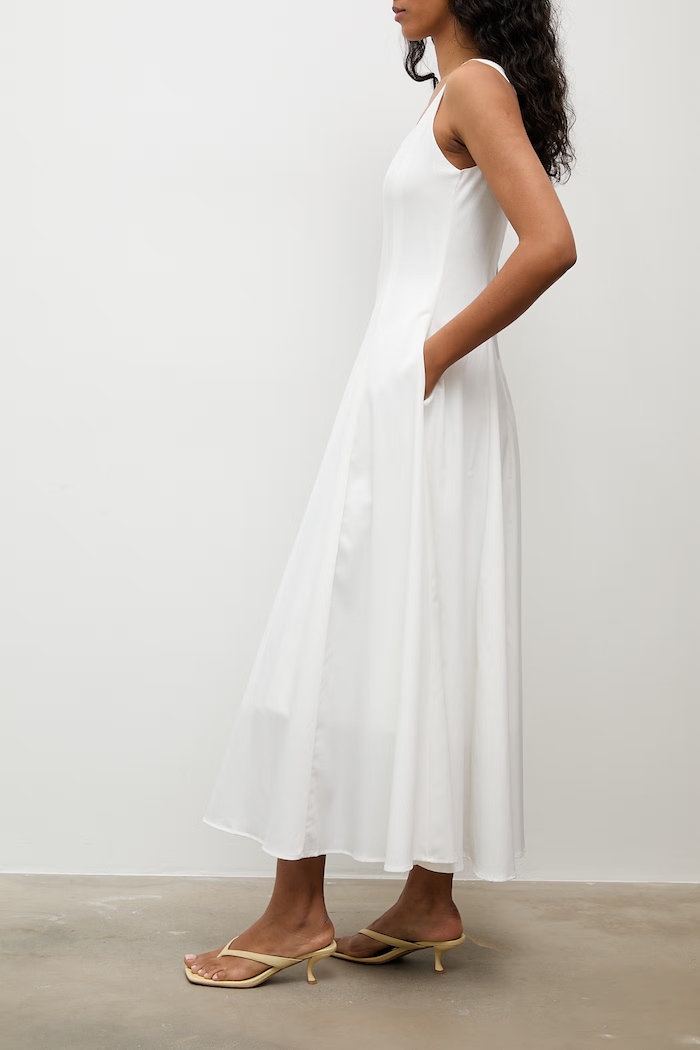 Haljina Answear.LAB bijela ps9229.fos