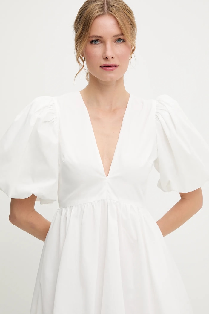 Answear.LAB Rochie gogoșar 15662-1.flk alb
