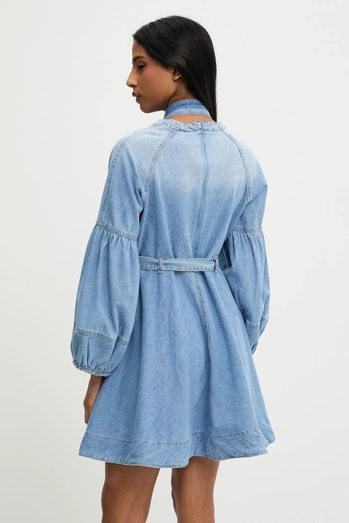 Îmbrăcăminte Answear Lab rochie din denim W35704.iak albastru