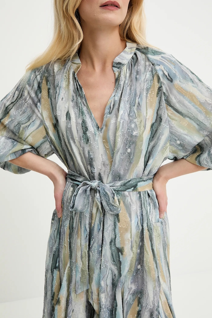 Answear Lab rochie Answear.LAB PK2956.iak gri