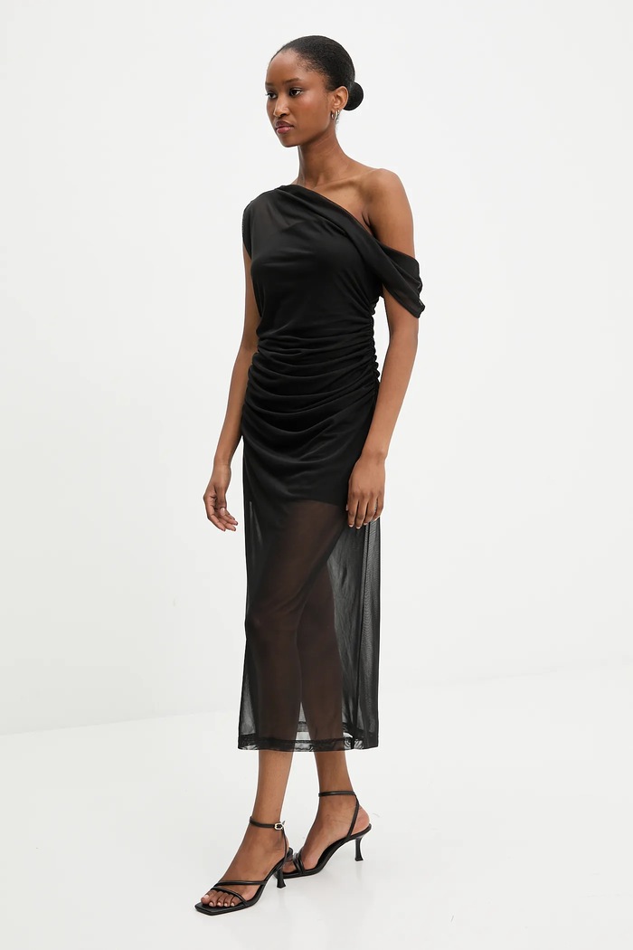 Answear Lab rochie L9130.hak negru WW25