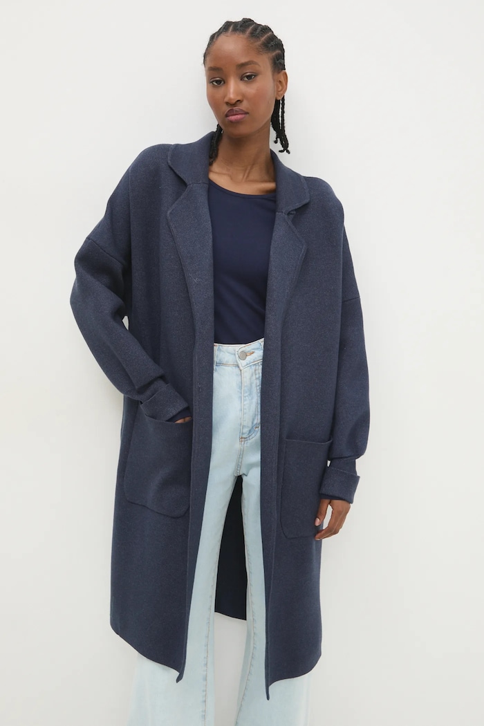 Answear Lab cardigan bleumarin B119.hms