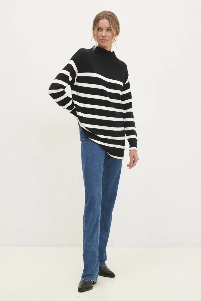 Answear.LAB sweter DT59540.hms czarny WW25