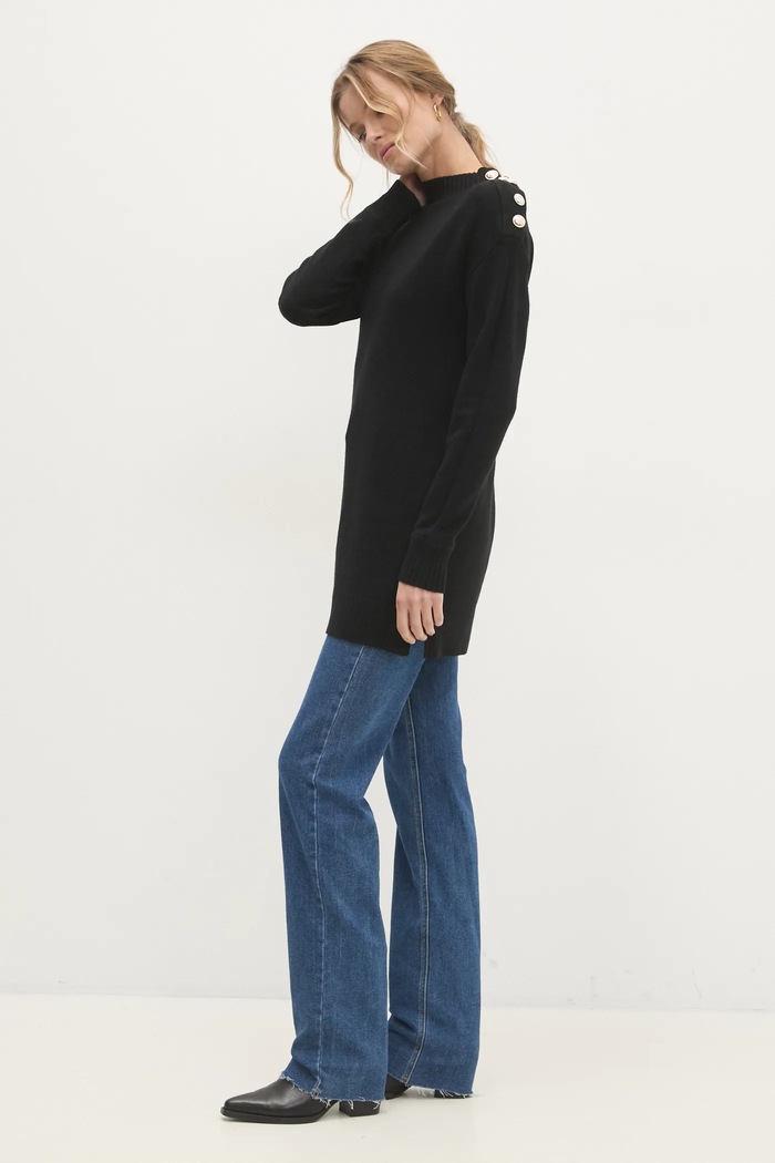 Answear.LAB sweter MG555662.hms czarny WW25