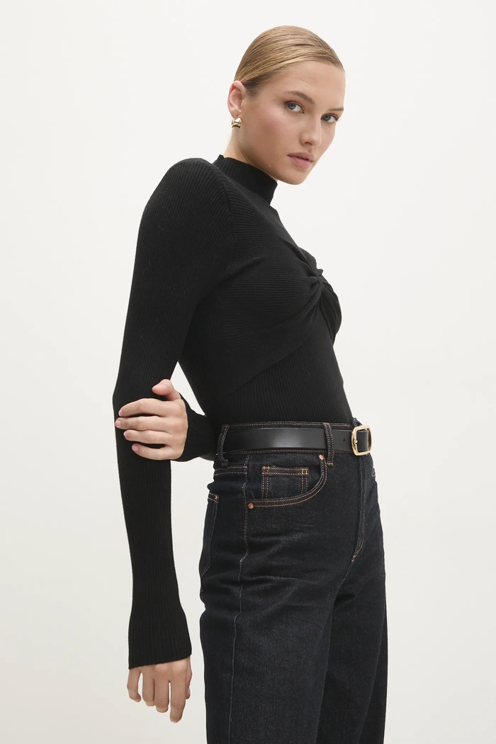 Answear.LAB sweter czarny MG60341.hms