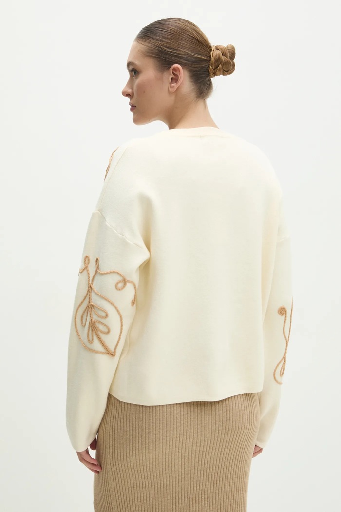 Дрехи Пуловер Answear.LAB 7041.hos бежов