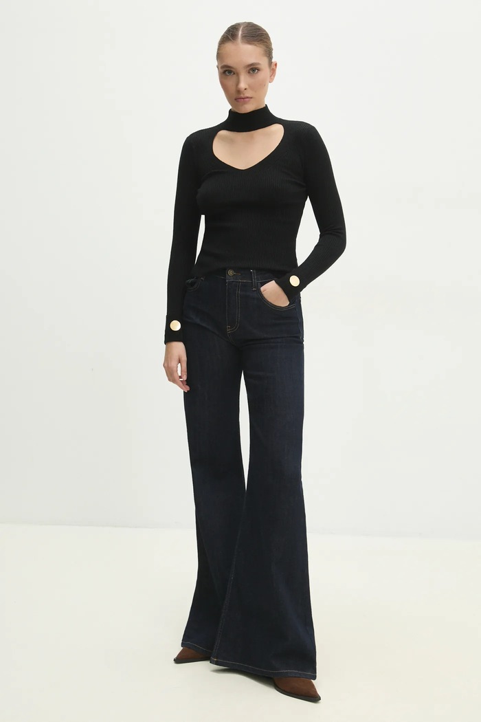Answear.LAB sweter czarny DZ92957.HWK