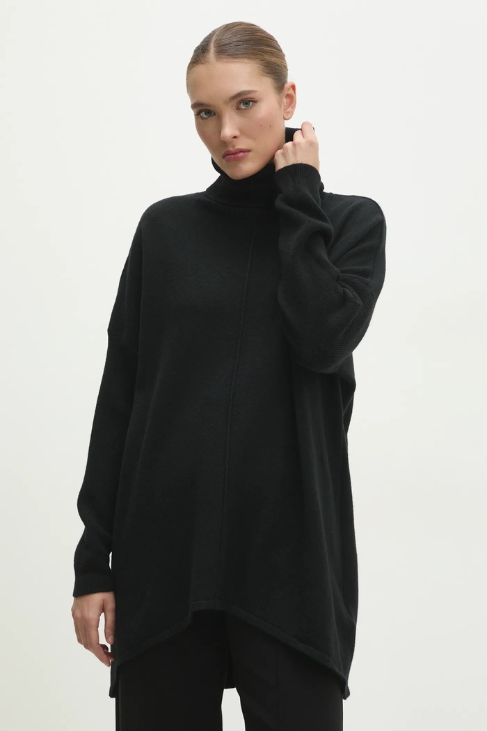 Answear.LAB sweter pozostałe czarny C121.HKK