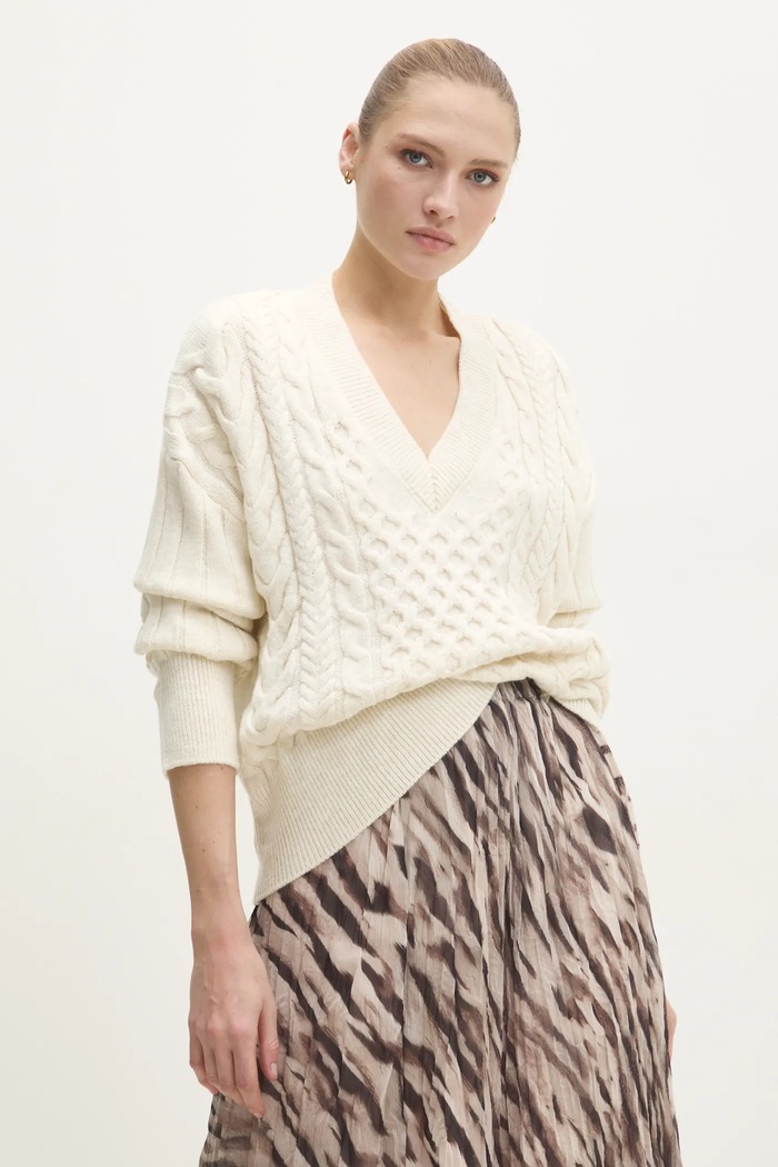 Answear.LAB sweter pozostałe beżowy A92485.tms