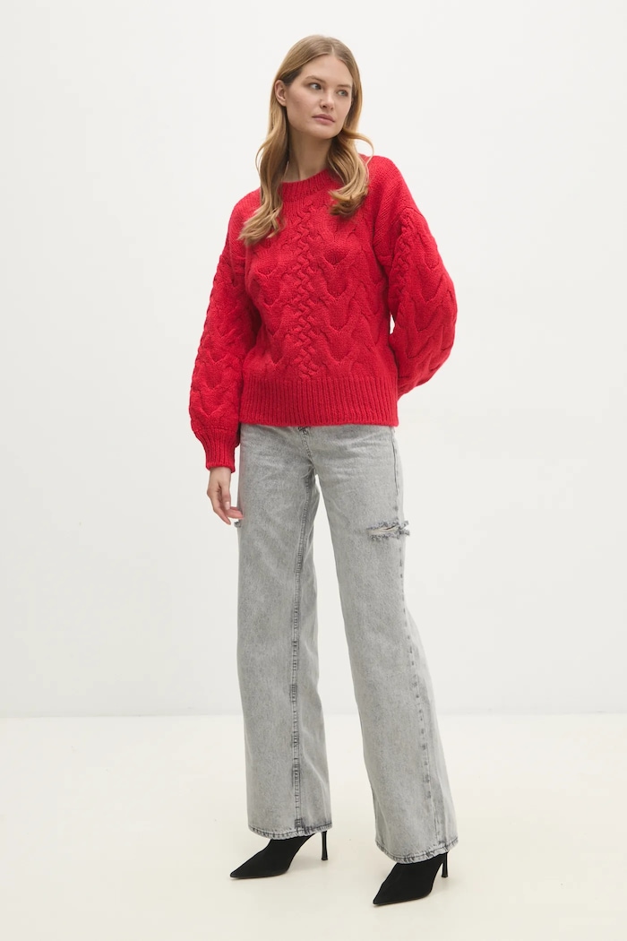 Answear.LAB maglione 30064.tos rosso WW25