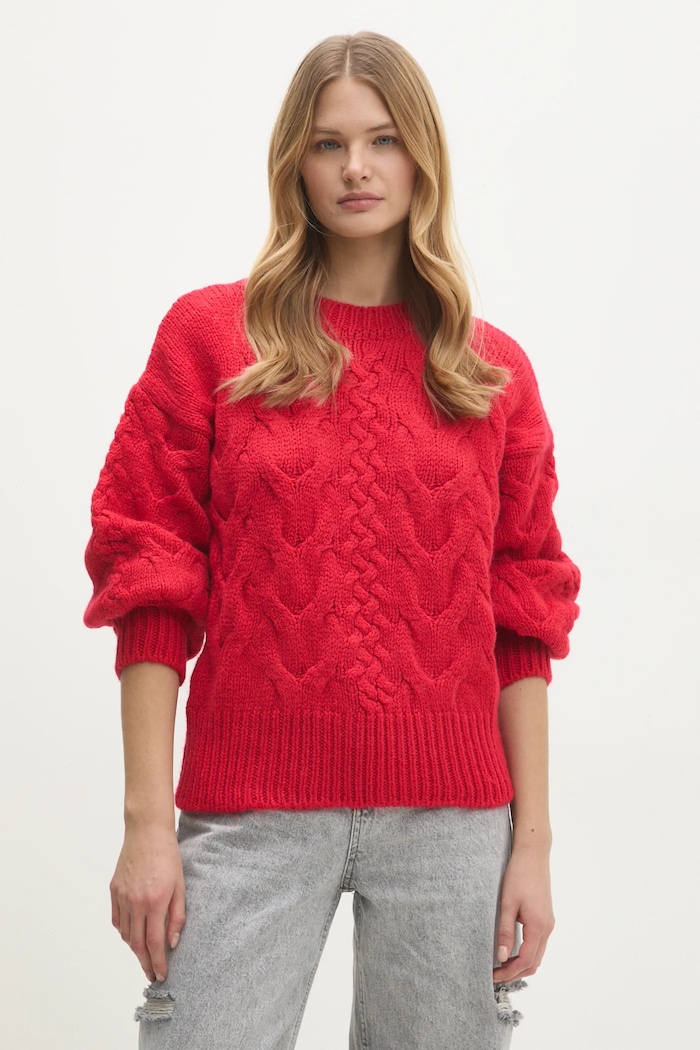 Answear.LAB maglione rosso 30064.tos