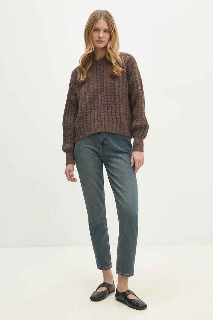 Answear.LAB maglione in misto lana 204..TOS marrone WW25