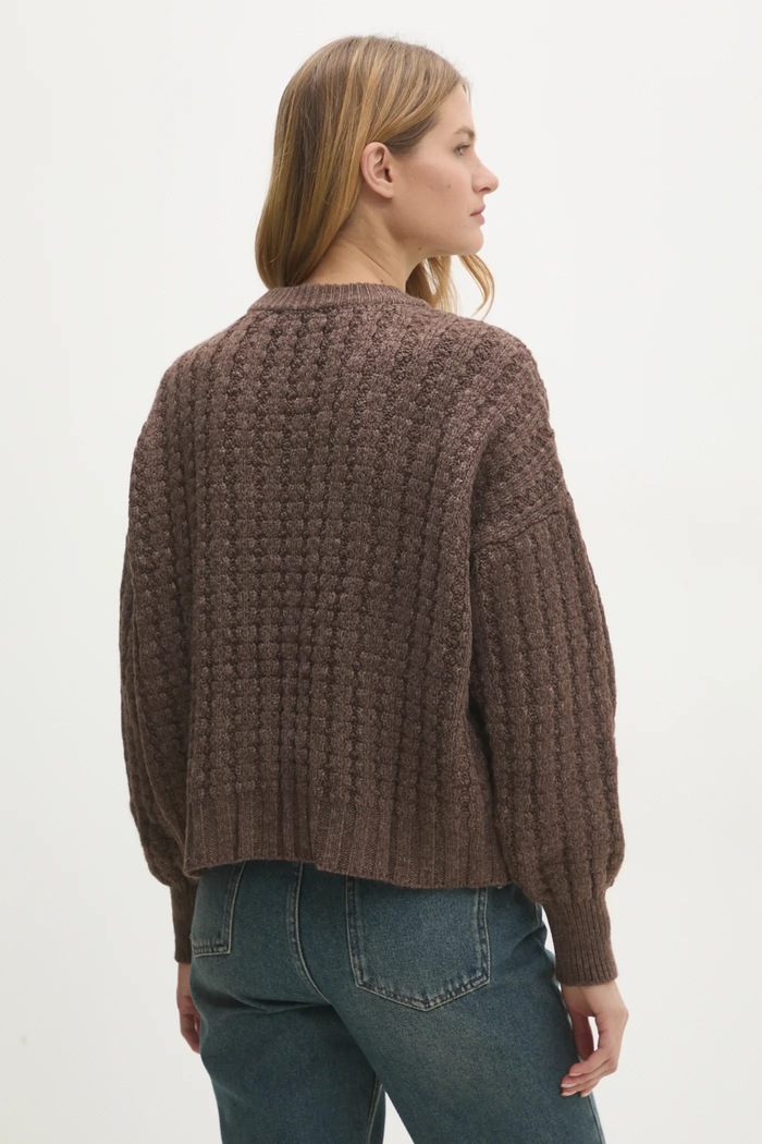 Abbigliamento Answear.LAB maglione in misto lana 204..TOS marrone