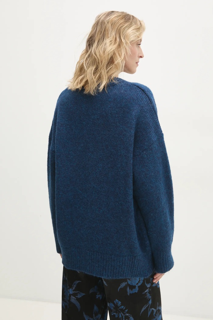 Îmbrăcăminte Answear Lab cardigan de lana sng.69.tos albastru