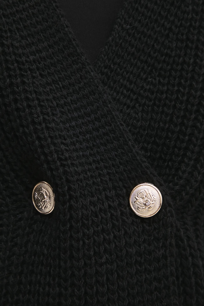 Answear.LAB sweter z wełną 8927.ilk czarny