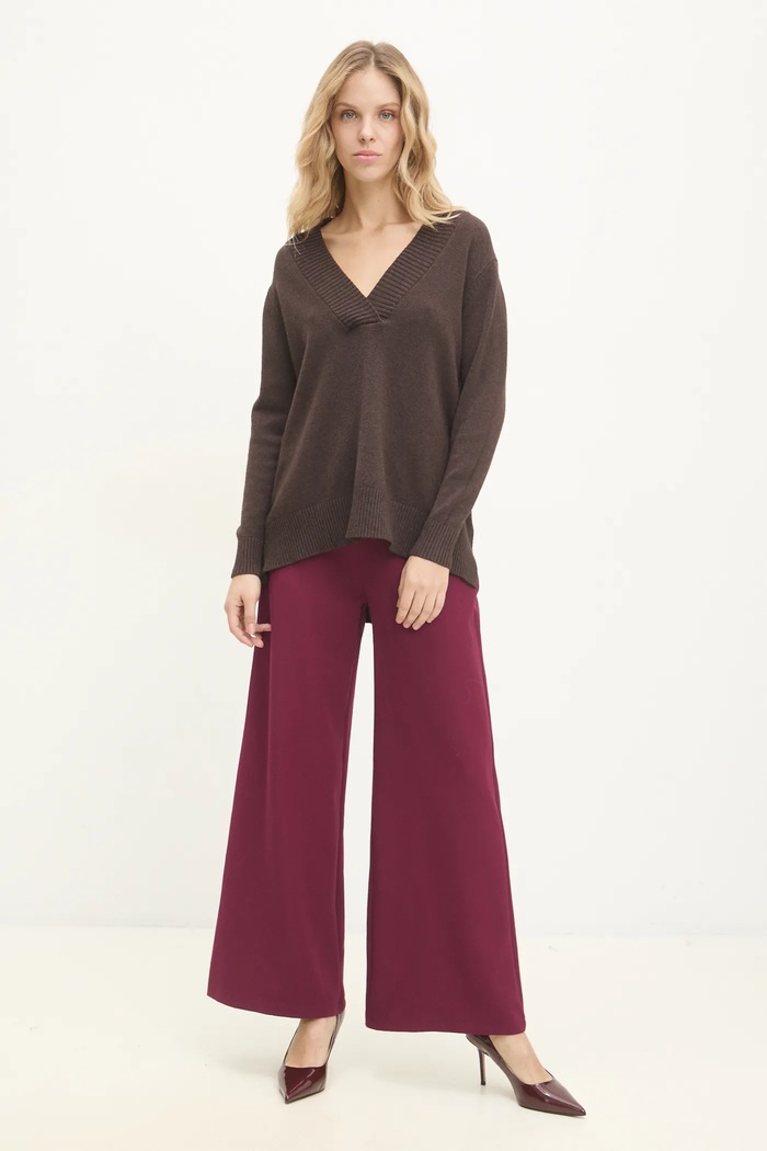 Answear.LAB sweter CBMA2313.IKK brązowy WW25
