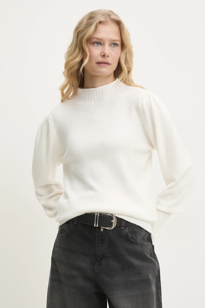 Answear.LAB sweter biały 8201609.hms