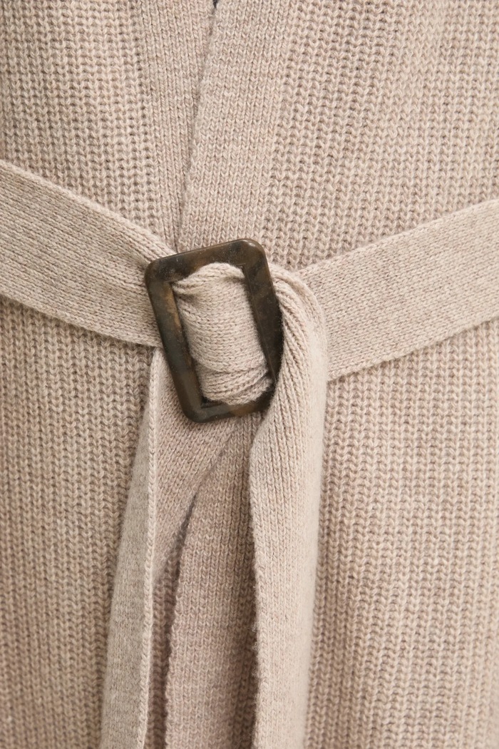 Answear Lab cardigan din lana 8208.ios bej