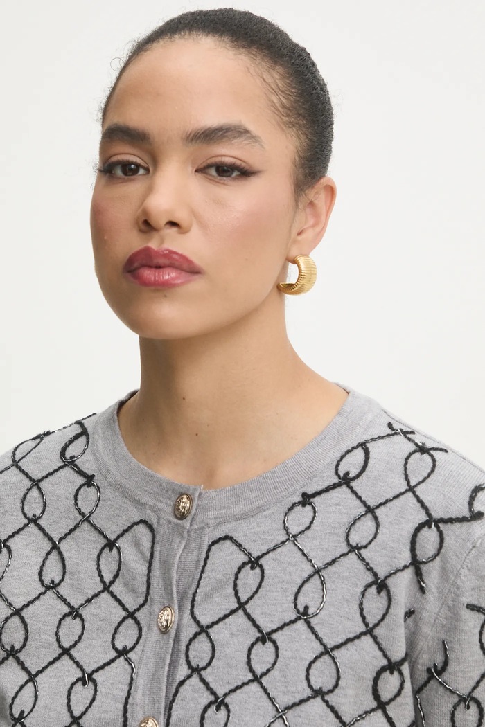 Answear.LAB cardigan grigio 14663.ILK