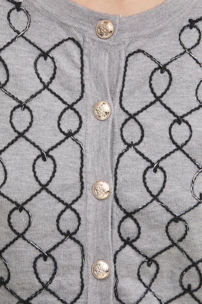 Answear.LAB cardigan 14663.ILK grigio