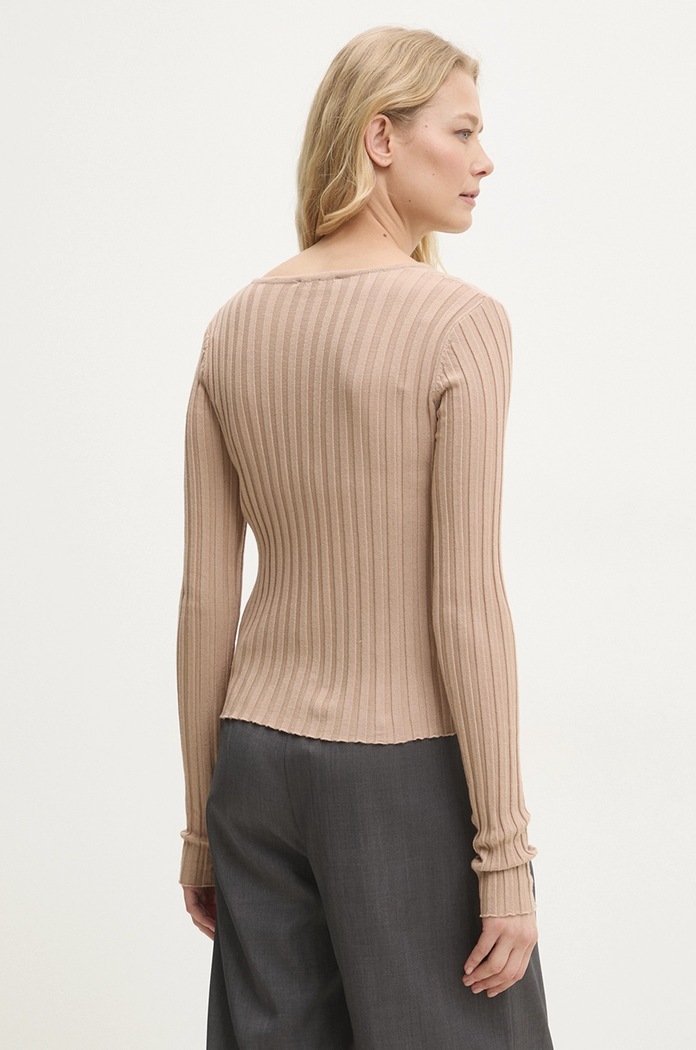 Îmbrăcăminte Answear Lab cardigan MT9475.hlk bej
