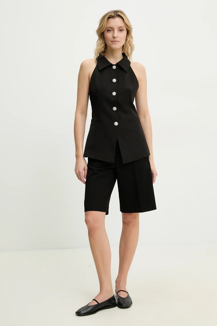 Answear.LAB szorty ST2578.flk czarny WW25