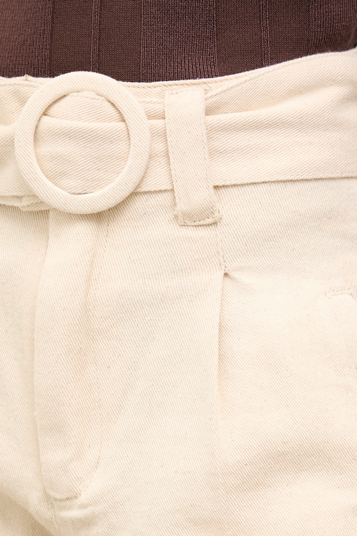 Answear Lab pantaloni scurti bej ZO202421.hms
