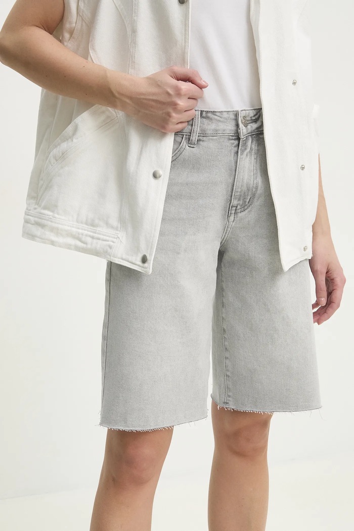 Answear.LAB farmer rövidnadrág szürke rd9062.2.flk